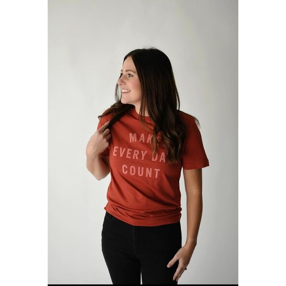 Make Everyday‎ Count T Shirt XL - Picture 1 of 5